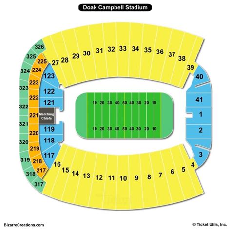 doak campbell seating chart